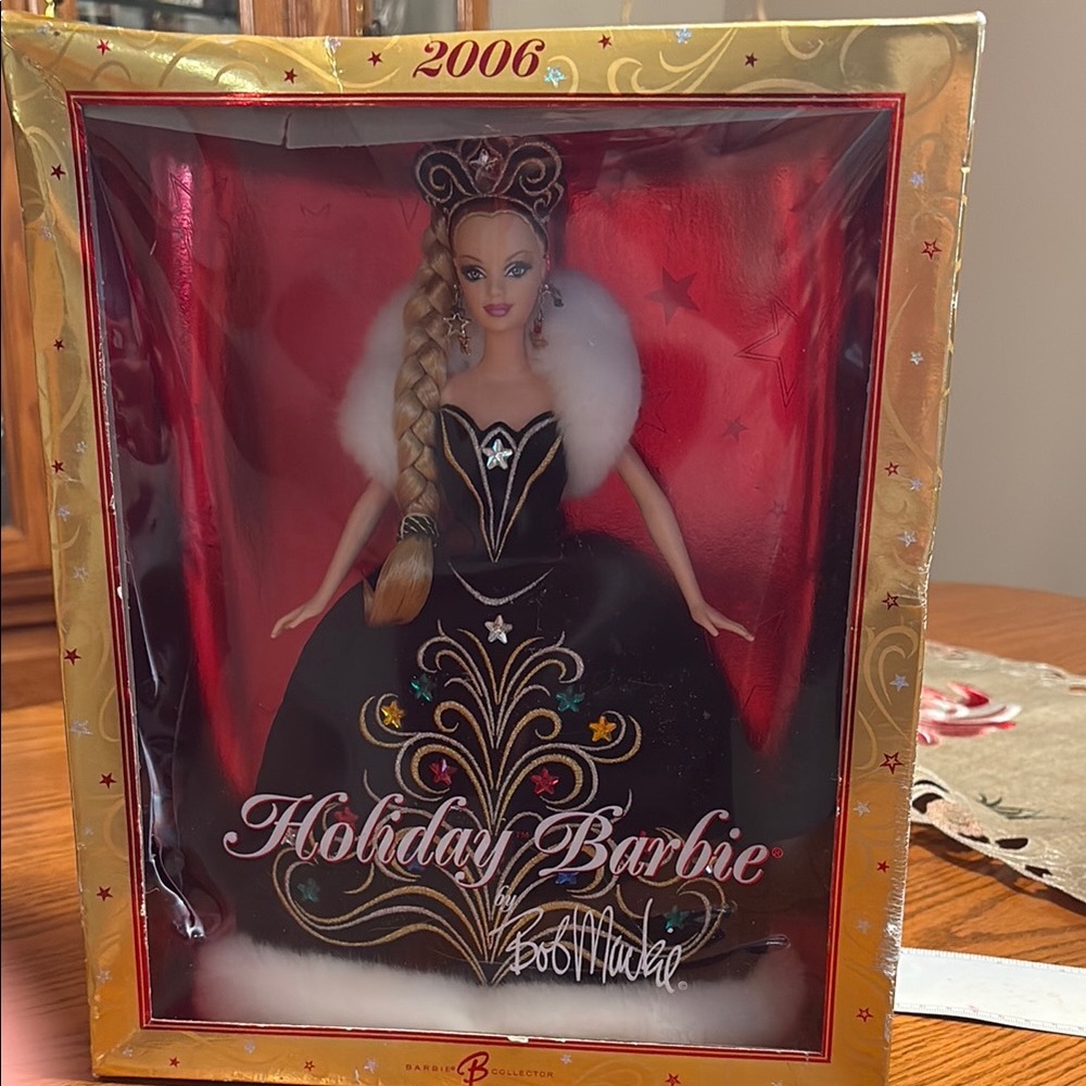 Barbie Holiday Doll 2006 - Black and Gold